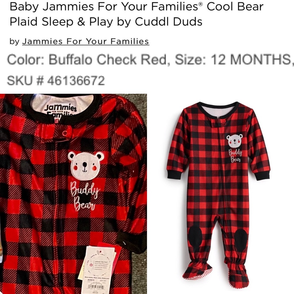 Cuddl Duds Baby Pajamas